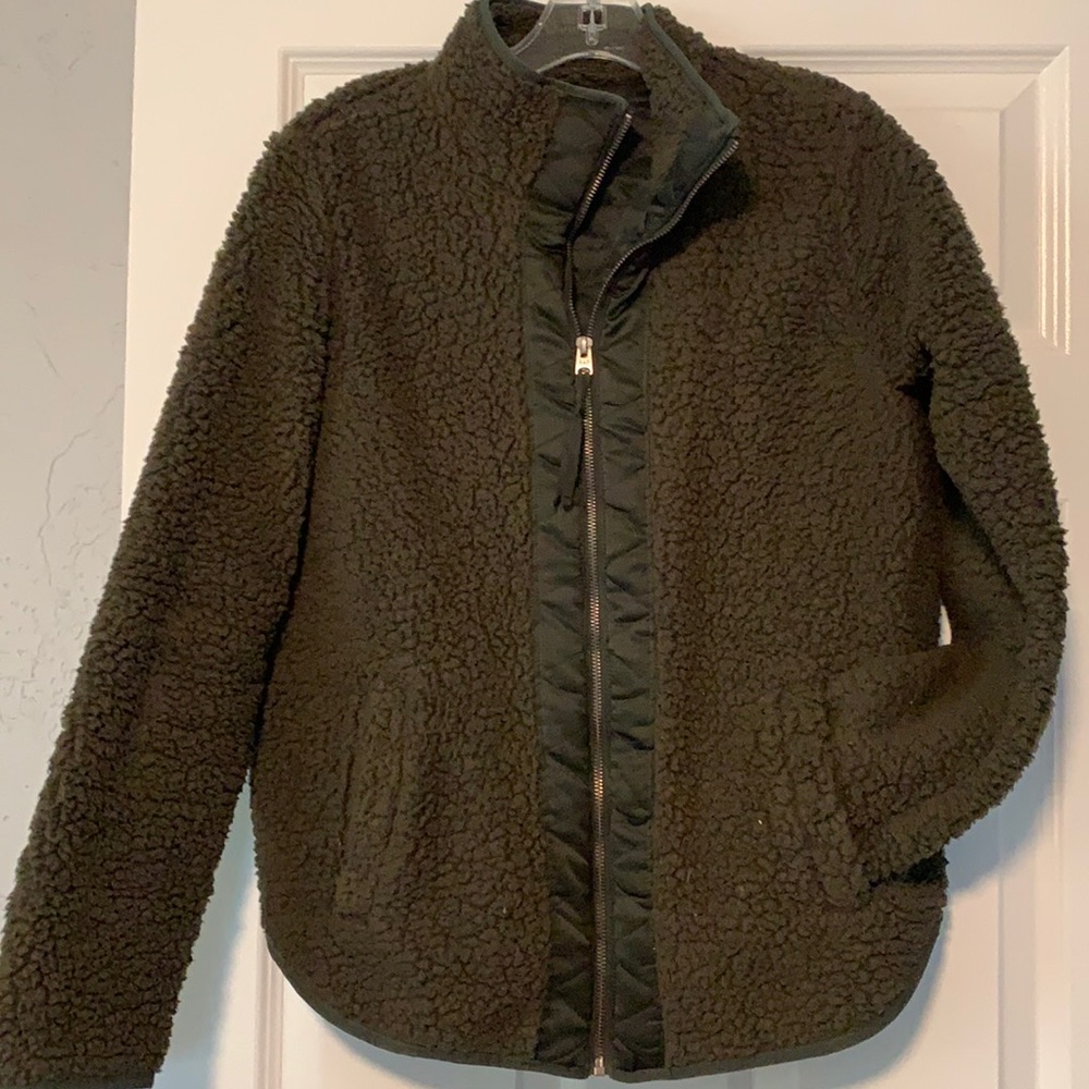 Abercrombie & Fitch Sherpa zip up